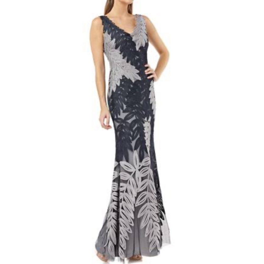 JS collections from BHLDN blue and lavender maxi dress